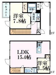 アールエーアシヤの物件間取画像